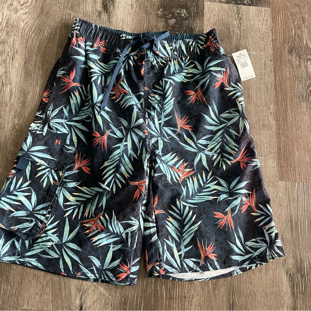 NEW Tru Cal Men’s Swim Shorts, Size Small
